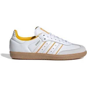 adidas Originals Cloud White/Crystal White/Crew Yellow Samba Og J Sneakers