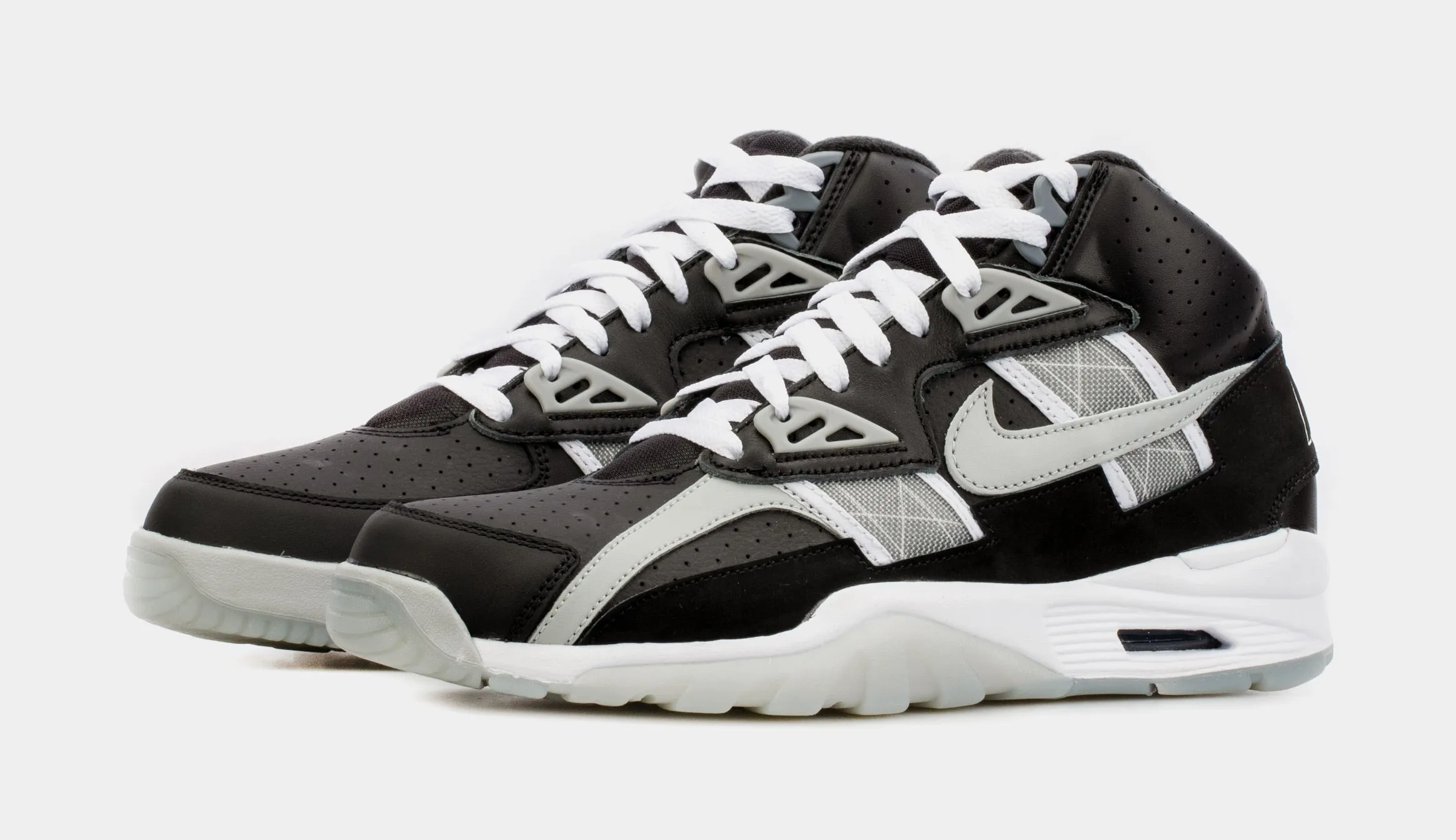 Air Trainer SC High Mens Basketball Shoes (Black/Grey)