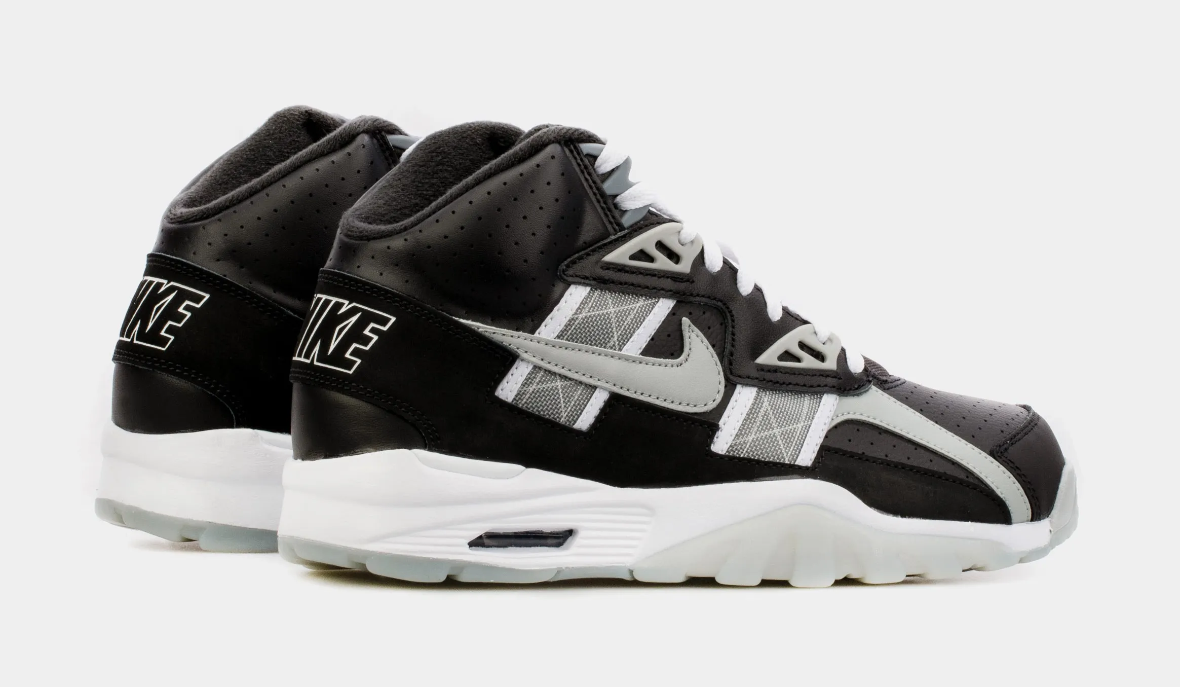 Air Trainer SC High Mens Basketball Shoes (Black/Grey)