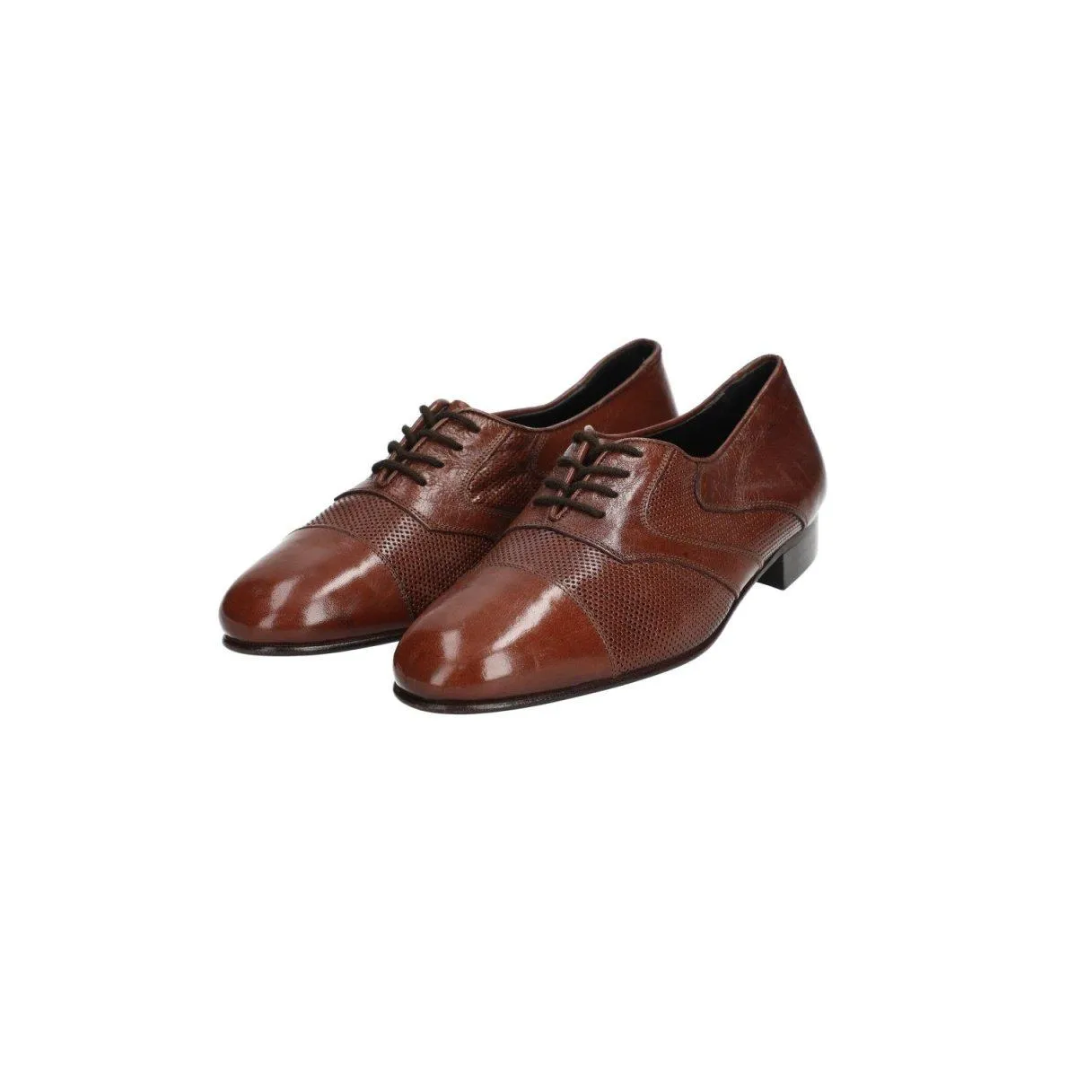 Bally Oxford Formal Lace Ups Leather Brown Colour For Men