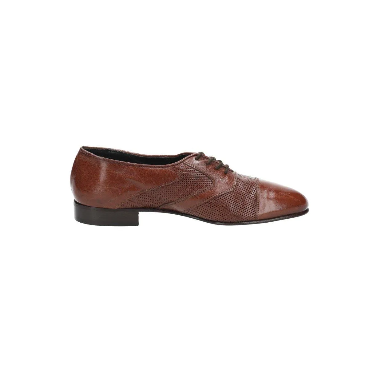 Bally Oxford Formal Lace Ups Leather Brown Colour For Men