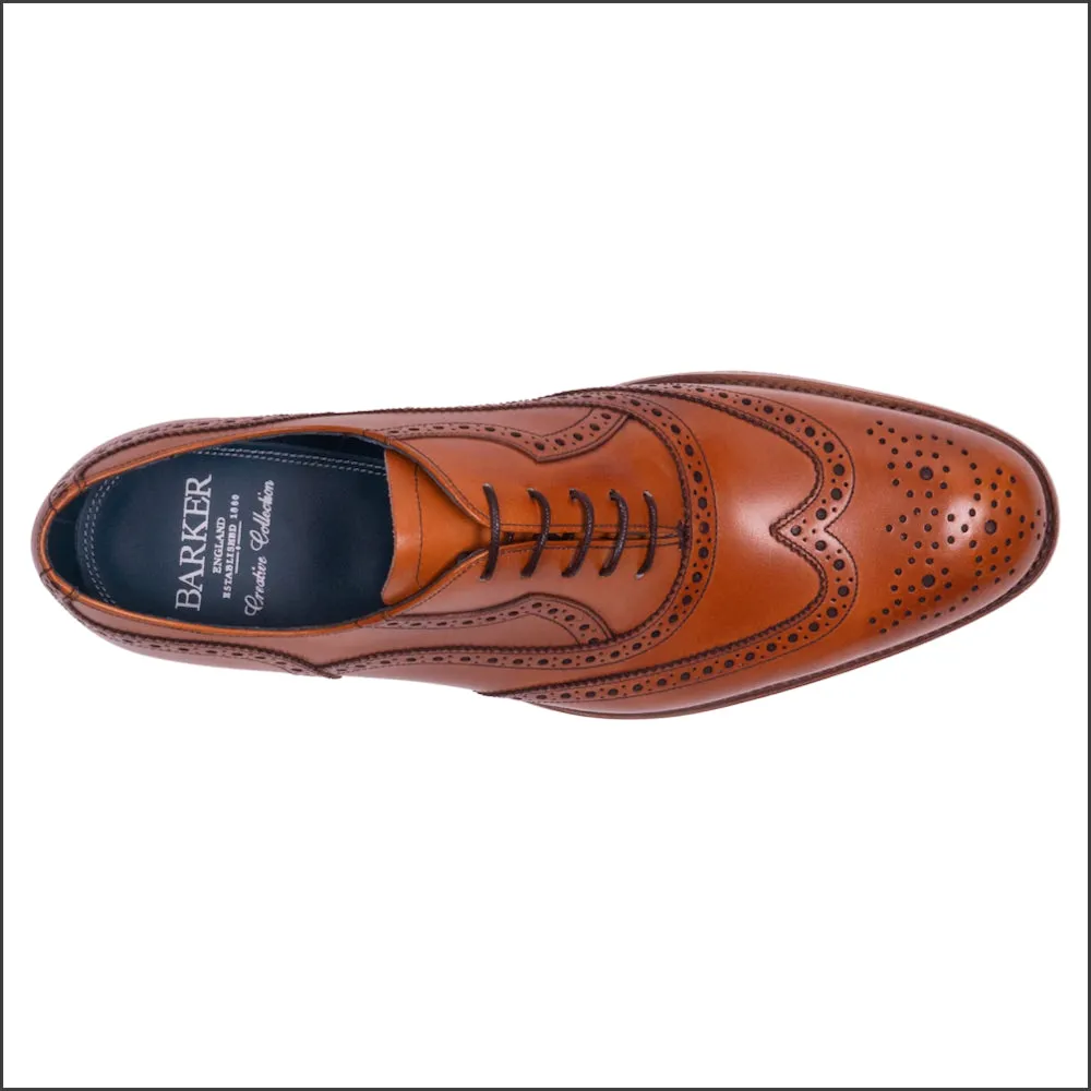 Barker Bladen Cedar Calf  Oxford Brogue=