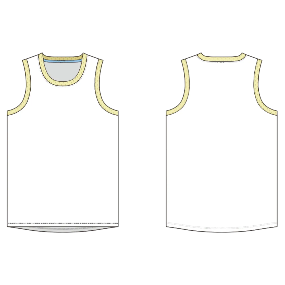 BASELINE CREW NECK BASKETBALL JERSEY - MEN