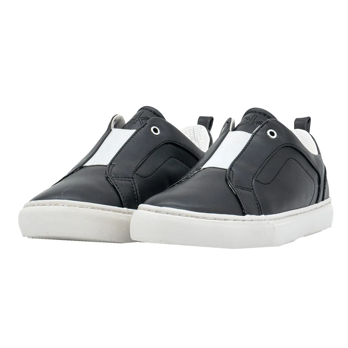 Calvin Klein Calia Low-Top Sneakers Leather Black Colour For Women