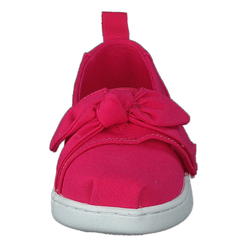 Classic Canvas Ruffle Tiny Raspberry