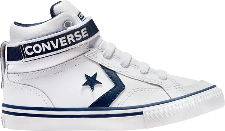 Converse Pro Blaze Strap Easy-On High PS Varsity Club Sneakers, white