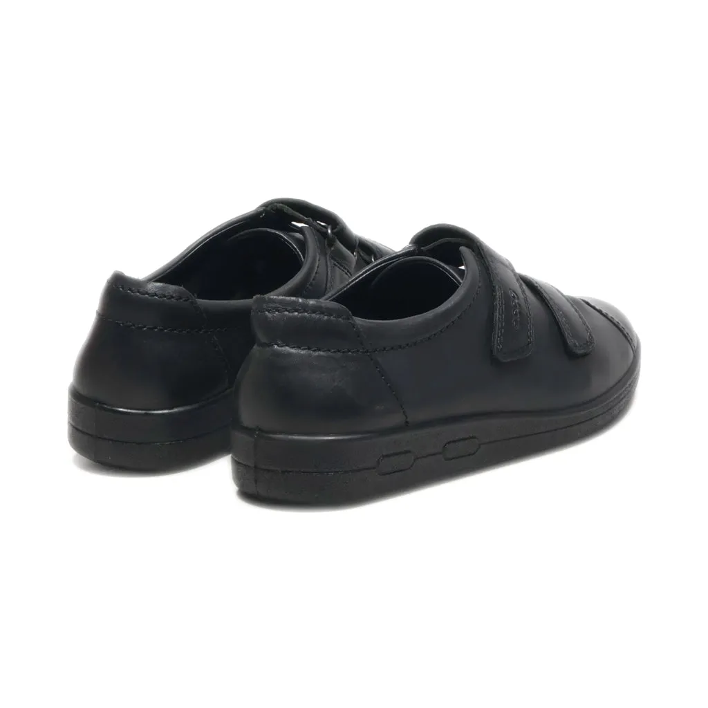 Ecco Low-Top Sneakers Leather Black Colour For Women