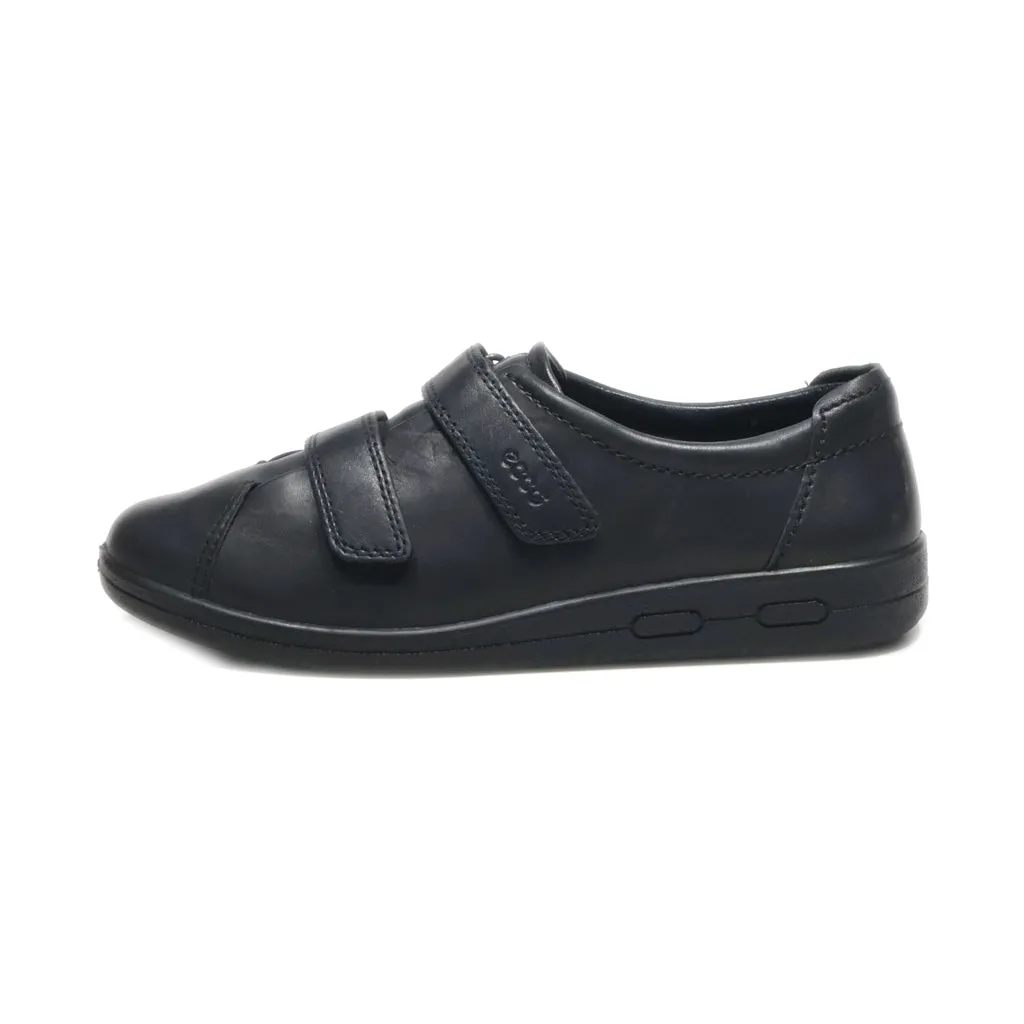 Ecco Low-Top Sneakers Leather Black Colour For Women