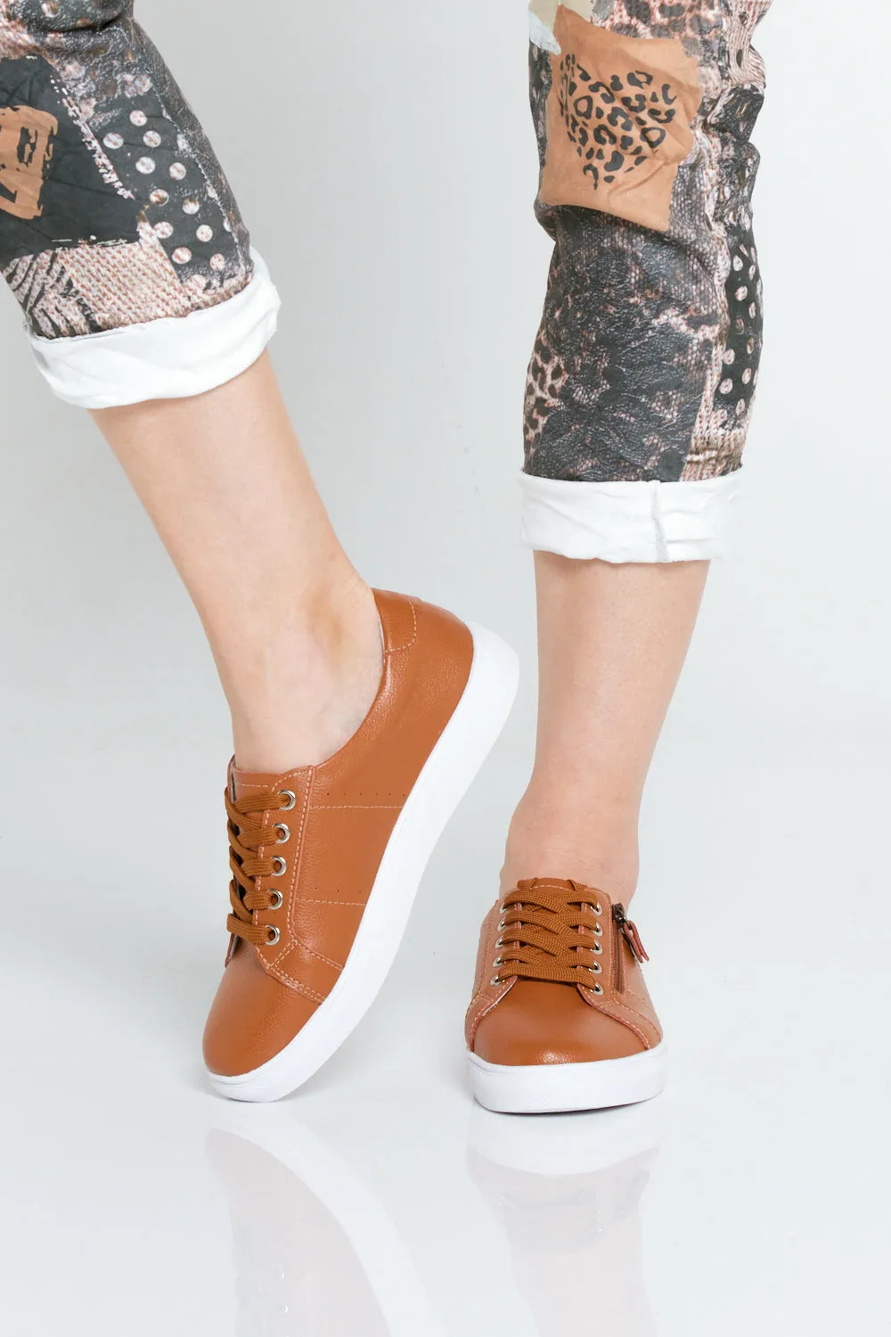 Elsie Sneakers - Tan