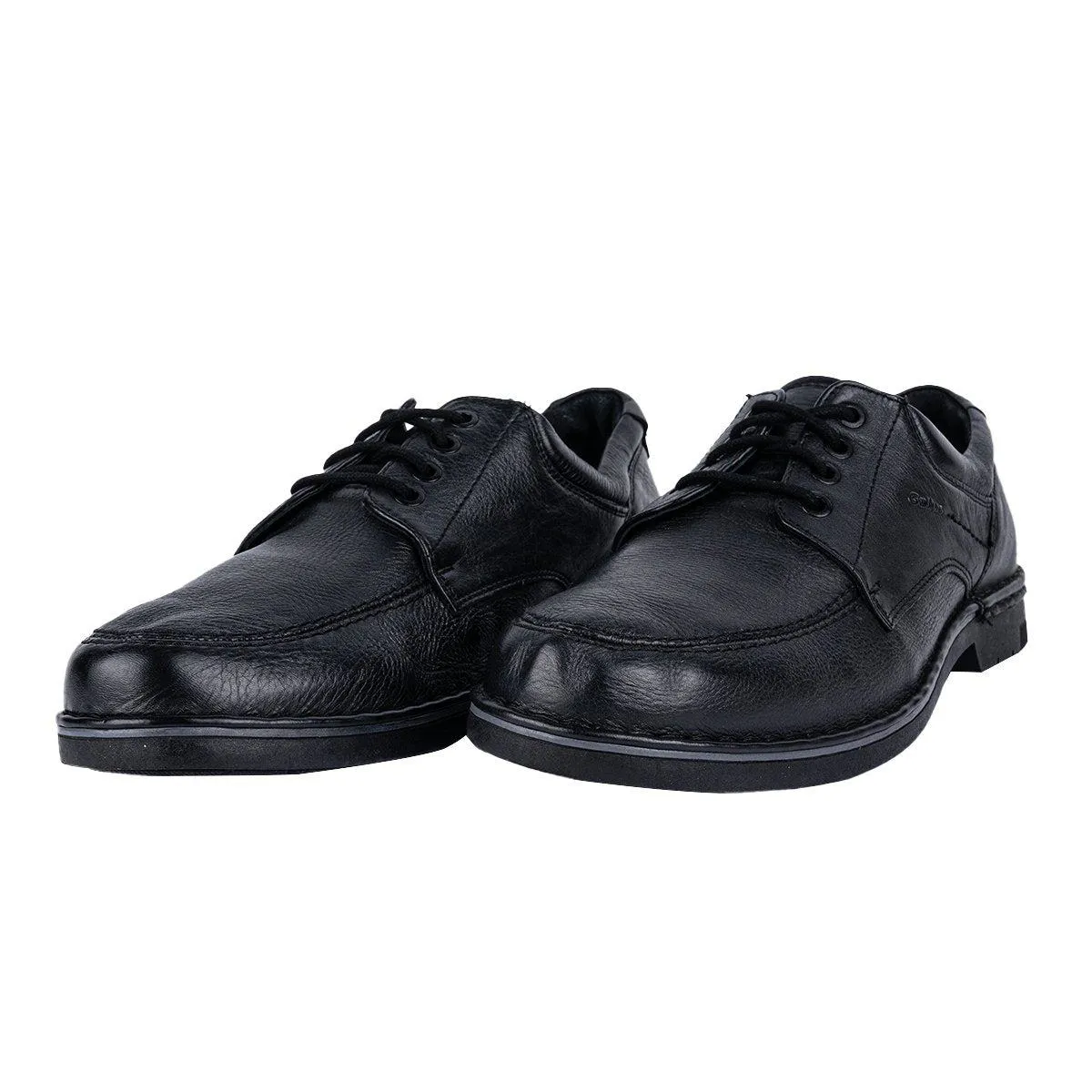 Gallus Formal Lace Ups Leather Black Colour For Men