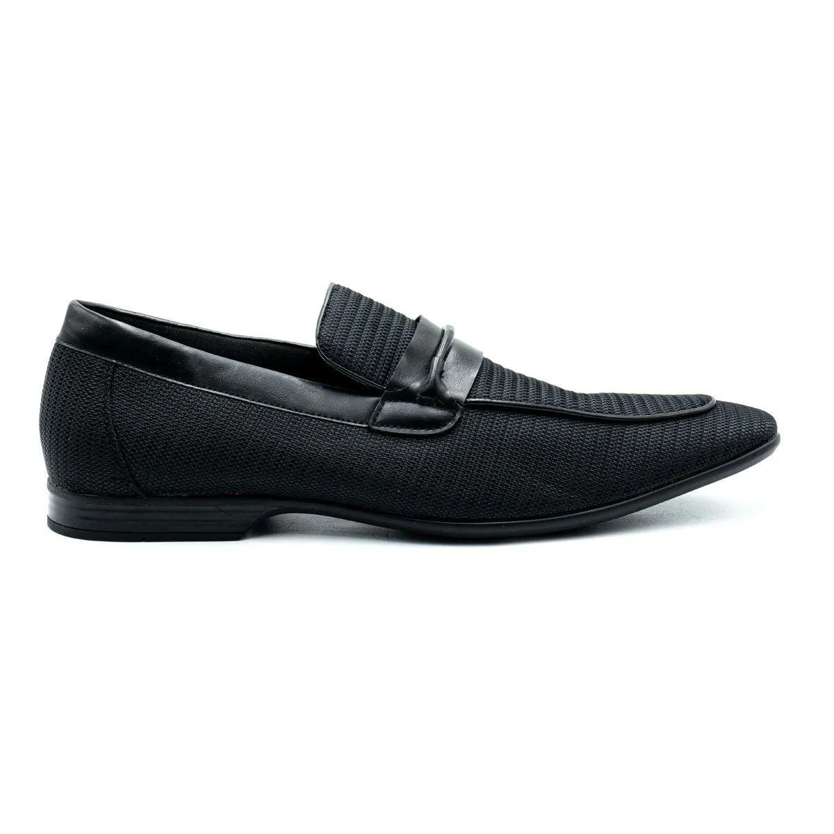 Giorgio Brutini Casual Loafers Fabric Black Colour For Men