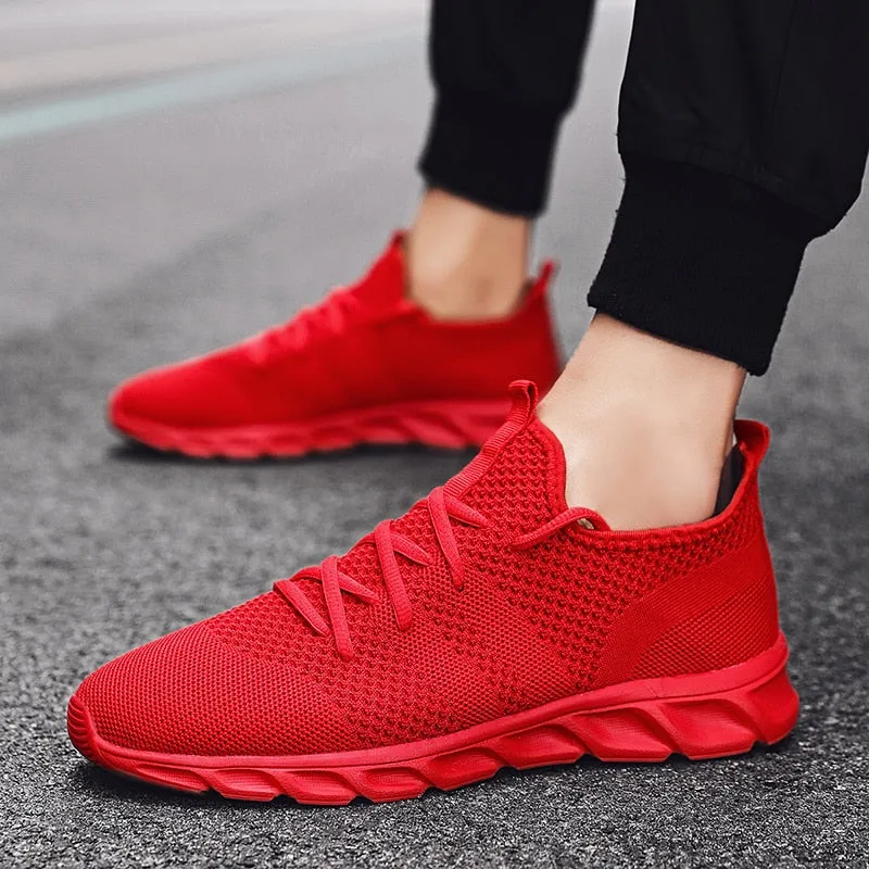 Hnzxzm Men Casual Shoes Men Sneakers Brand Men Shoes Loafers Slip On Male Mesh Flats Big Size Breathable Spring Autumn Summer