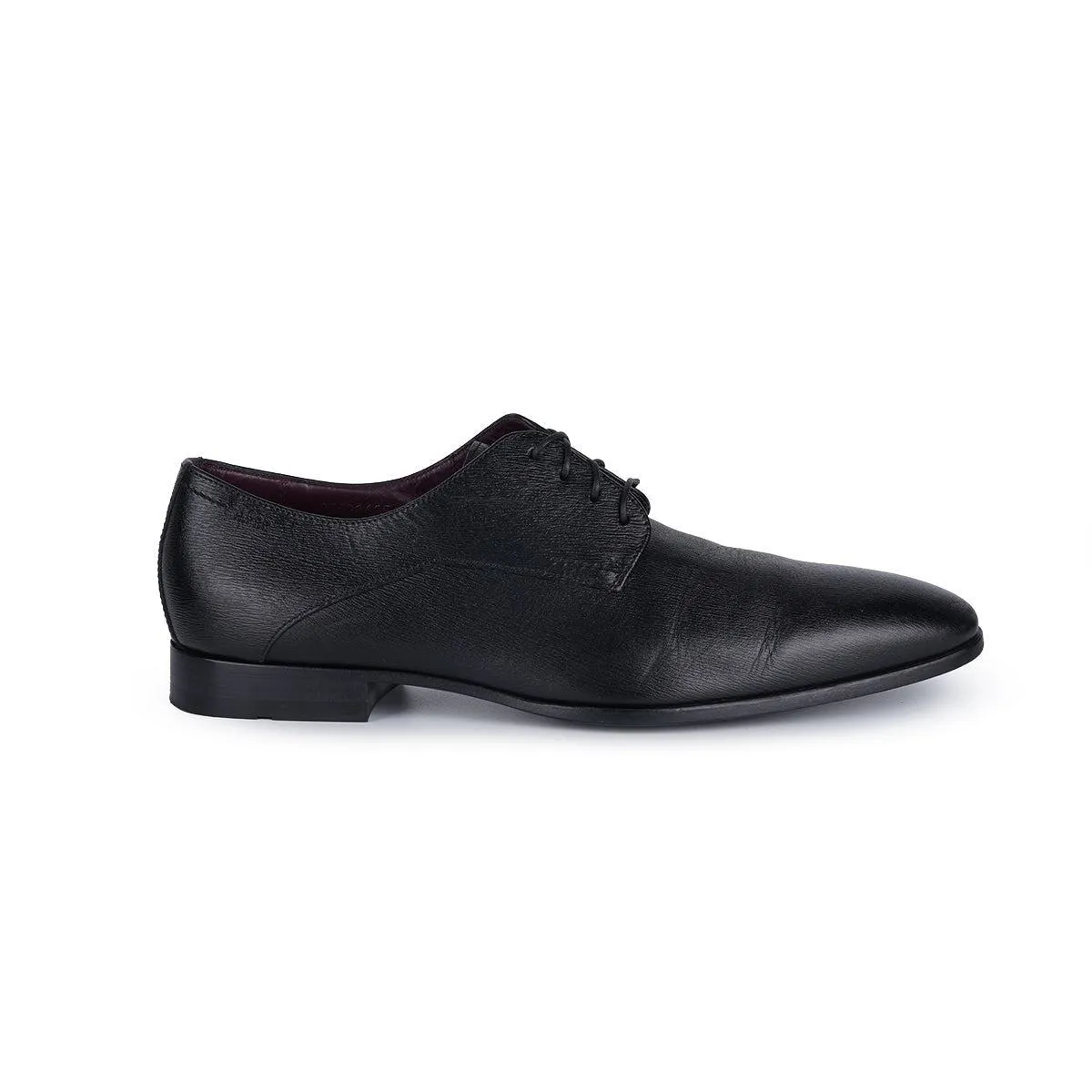 Hugo Boss Formal Lace Ups Leather Black Colour For Men