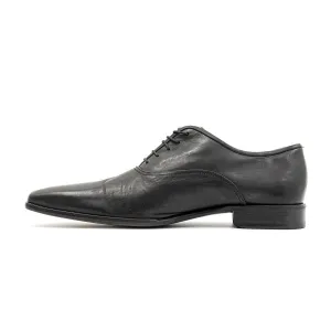 Hugo Boss Oxford Formal Lace Ups Leather Black Colour For Men