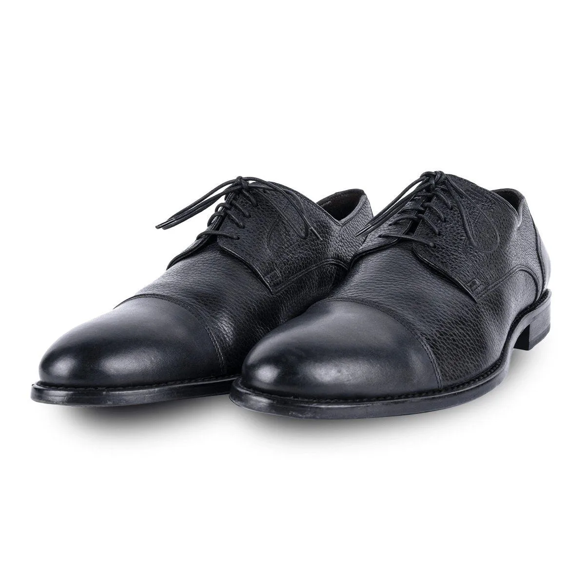 Hugo Boss Stockholm Formal Lace Ups Leather Black Colour For Men