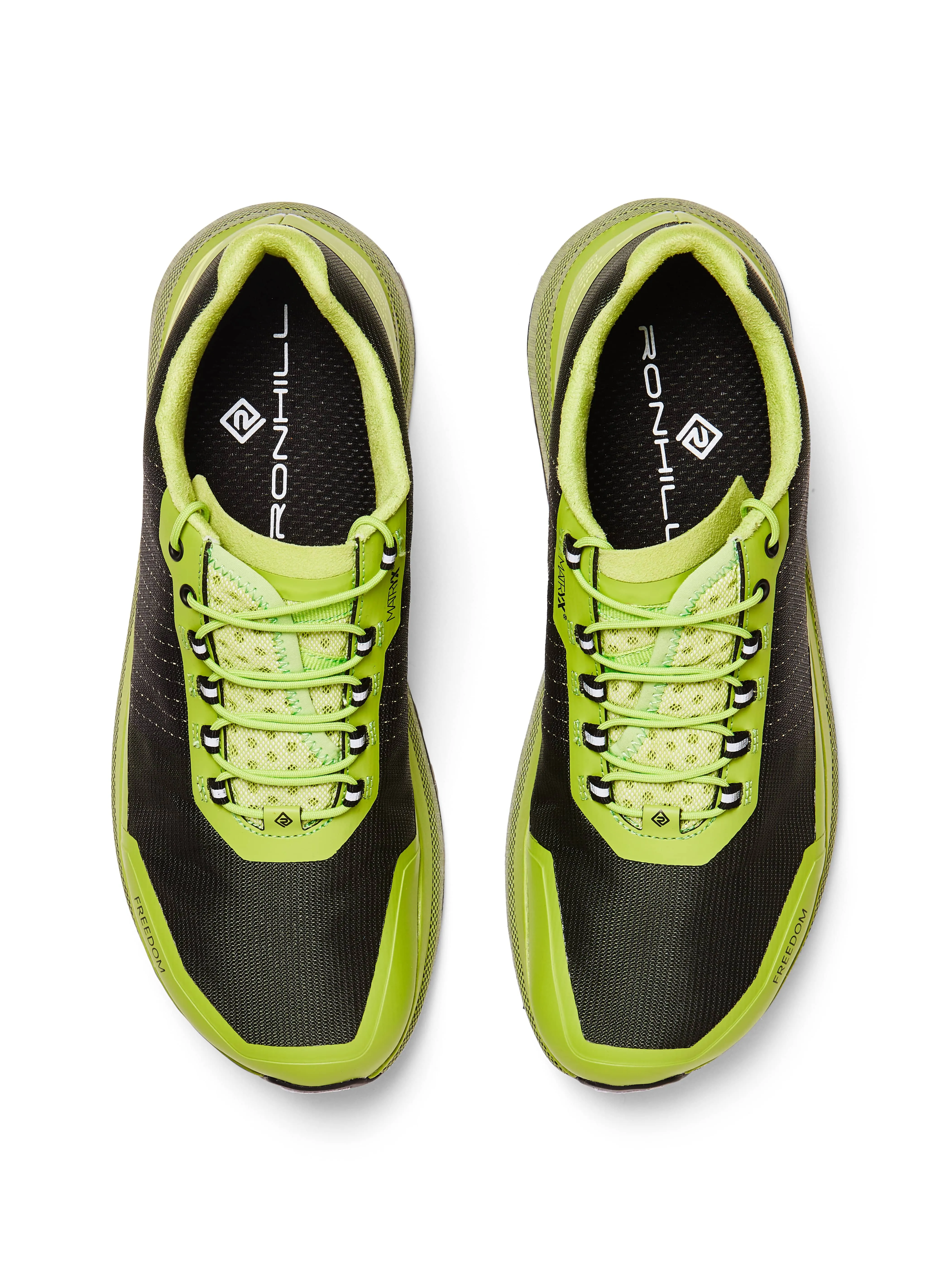 Ronhill Freedom Men's Trail Running Shoes Forest/Lime/Lemon