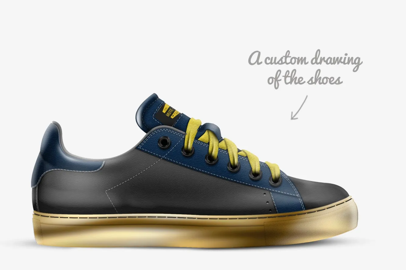 TENNIS LOW TOP SNEAKER (MUTE-T-PAIN)