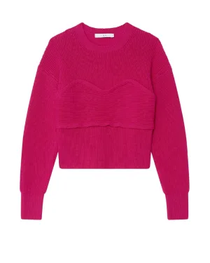 Women's Gedeon Sweater in Fushia | Fushia