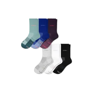 Women's Lightweight Athletic Half Calf Sock 6-Pack